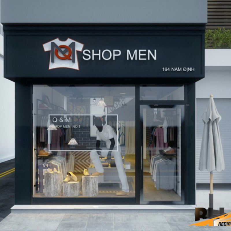 Bảng hiệu shop quần áo